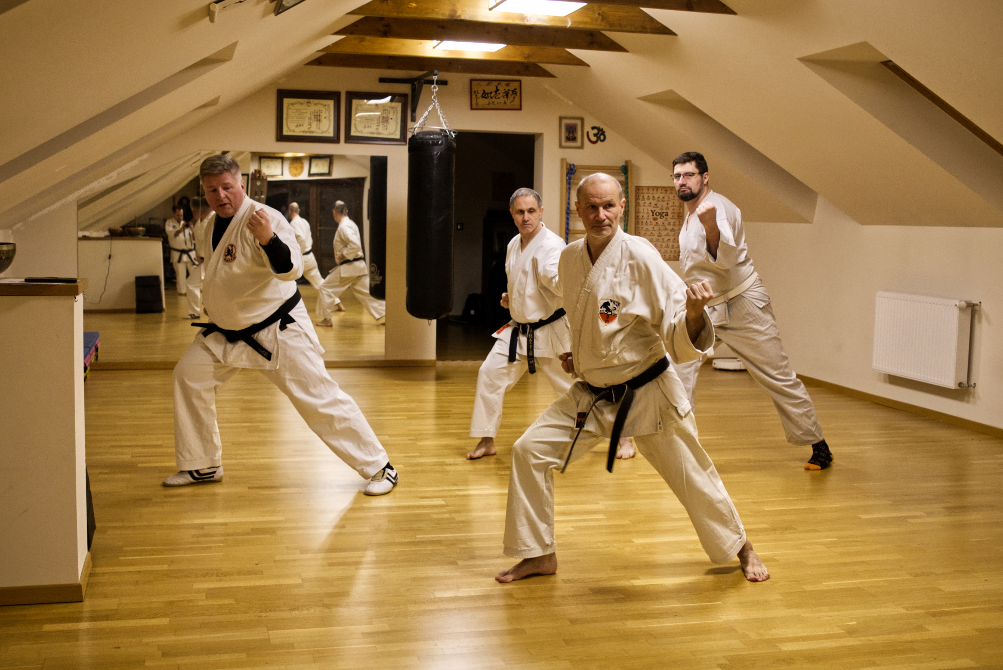 Pierwszy trening w nowym roku